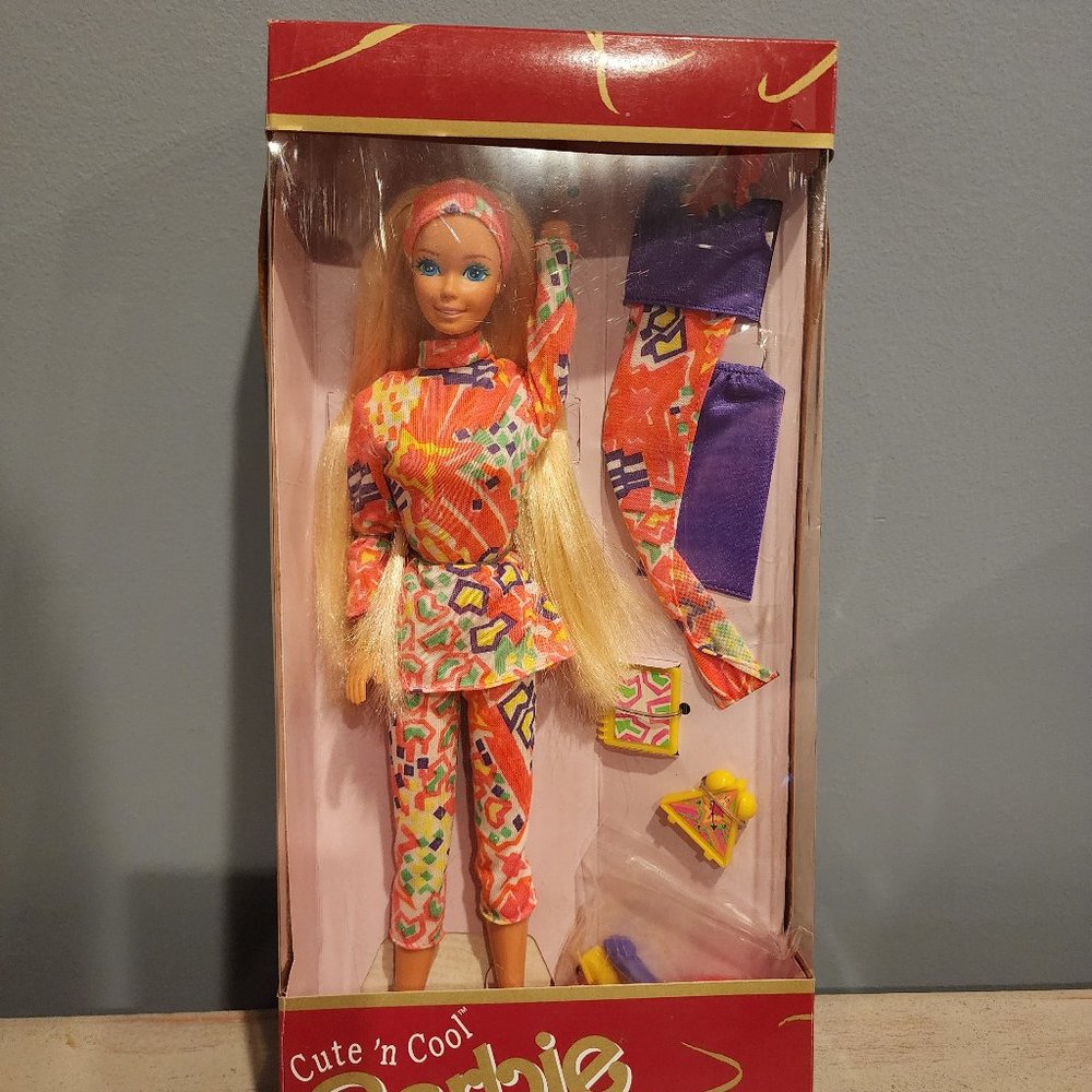 Vintage 1991 Cute 'n Cool Barbie NIB